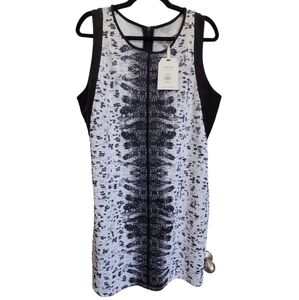 NWT XL Sleeveless Animal Print Midi Dress